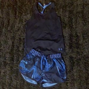 Under armor matching outfit